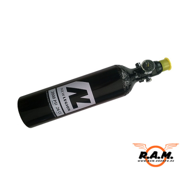 New Legion 0.4 Liter, 200 BAR HP Flasche