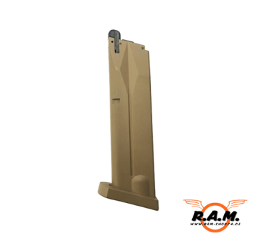 Magazin für Beretta M9 A3 cal. 6mm BB, FDE CO²