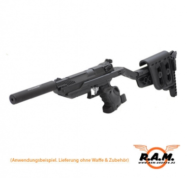 Taktischer Anbauschaft für Luftpistole Zoraki HP01