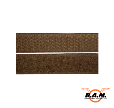 Packriemen/Klettband, 50mmx1m, coyote brown