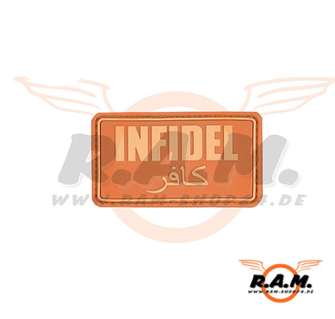 Infidel Rubber Patch in desert