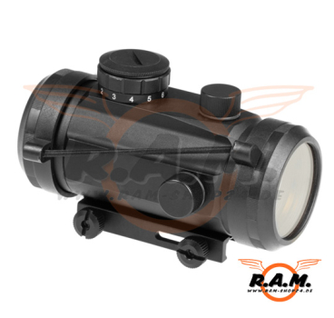 40mm Red Dot schwarz