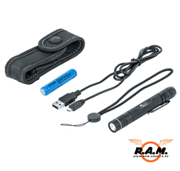 Walther Pro PL31r Taschenlampe, 250 Lumen