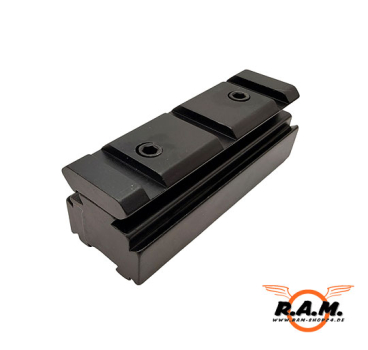 Adapter Montage 11mm auf 21mm Länge 70mm