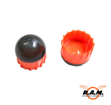 First-Strike Sniper 50er Pack für z.Bsp. Milsig, T15, u.v.a., SMOKE/ORANGE/ORANGE