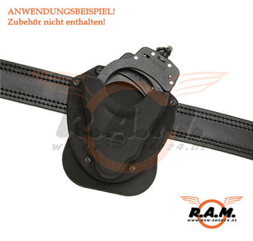 Handschellentasche Paddle schwarz(Fobus)