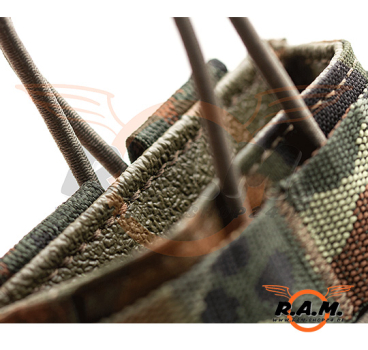 CLAWGEAR 5.56mm Open Single Mag Pouch Core, flecktarn