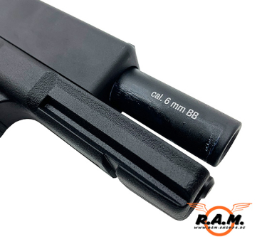 Airsoftpistole GLOCK 17, 6mm Blowback, Gas