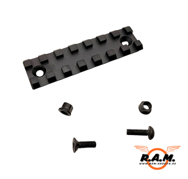7 Slot Rail 21mm - 76mm länge von SOLIDCORE