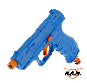 Preview: Umarex WN99 Water Nozzle - Aufsatz für Gartenschlauch im P99 Design, blau