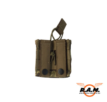 7.62 "Rapid Response" Magazintasche vegetato (für G3, SR-25, M14CQC, Honorcore, T15) AUSLAUF !