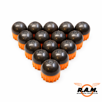 First-Strike Sniper 48er Pack, SMOKE/ORANGE/ORANGE