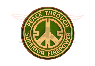 Rubber Patch "Peace" (JTG), Multicam