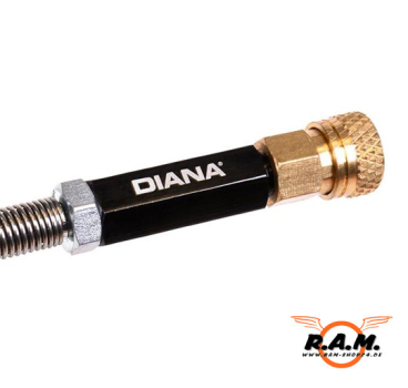Diana Handpumpe für Pressluftwaffen max. 300bar, mit Tasche