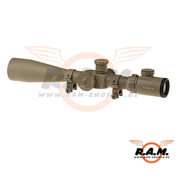8-32 x 50 E-SF Sniper Rifle Scope Dark Earth