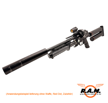 Preview: AEA Megalodon Mk2 Doppeltank mit Schulterstütze – 480 bar