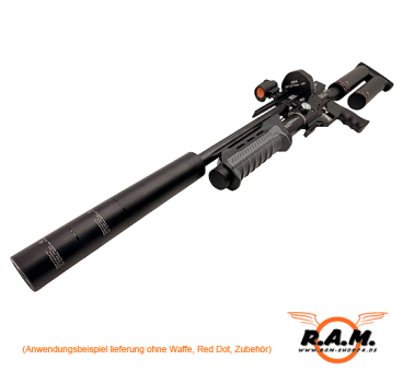 AEA Megalodon Upgrade-Kit mit Hochleistungs-F-Schalldämpfer, Laufmantel und Fronttank