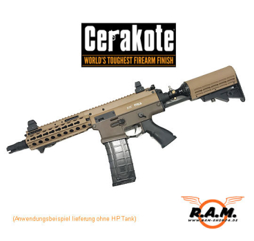 MAXTACT TGR2 MK2 MOD3 Keymod Cerakote Edition cal. 0.68 Paintball Markierer (Barrett Brown), Red Bolt 2018er Modell