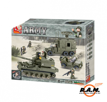 Sluban - Land Force II-Elite Armored, Klemmbaustein-konform