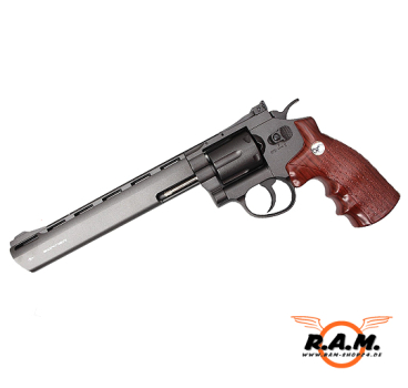 Borner Super Sport 703 CO₂ Revolver 4,5 mm BB – Vollmetall mit 6-Schuss-Trommel