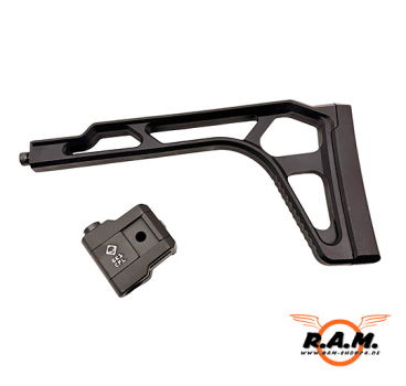 Preview: Huben GK1 Klappschaft / Hinterschaft CFL Stock Ultralight