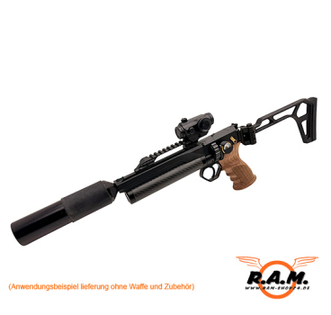 Preview: Huben GK1 Klappschaft / Hinterschaft CFL Stock Ultralight