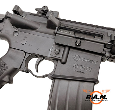 Crosman SBR CO2 Luftgewehr 4,5 mm BB – Blowback, 25 Schuss