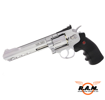 Crosman SR357 CO₂ Revolver 4,5 mm BB – Vollmetall, 6 Schuss, Bicolor
