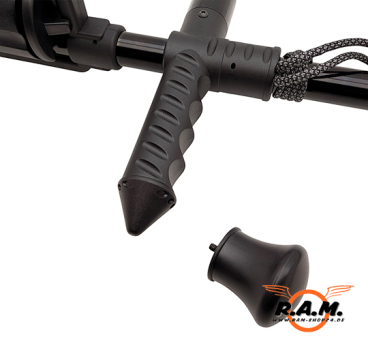 GoGun Dart Hiker komplettset inkl. Pfeile Cal.50 / 12,7 mm Blasrohr & Wanderstock