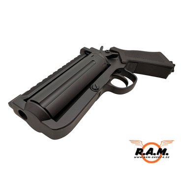 Preview: GoGun Dartie CO₂ Revolver 0,5 Joule – Standard Kit inkl. Darts & CO₂