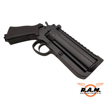 Preview: GoGun Dartie CO₂ Revolver 0,5 Joule – Standard Kit inkl. Darts & CO₂