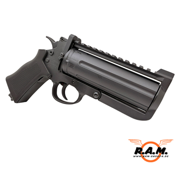 Preview: GoGun Dartie CO₂ Revolver 0,5 Joule – Standard Kit inkl. Darts & CO₂