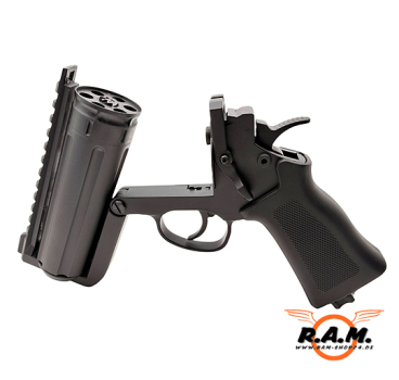 GoGun Dartie CO₂ Revolver 0,5 Joule – Standard Kit inkl. Darts & CO₂