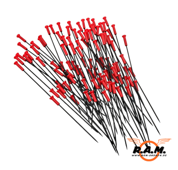 Preview: Gogun Darts Cal. 5,5 mm / .22 – 50er Pack mit gehärteten Stahl-Nadeln für kompatible Luftgewehre
