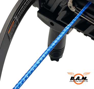 SOLIDCORE Dyneema PRO Tuning Sehne blau, handgemacht für STEAMBOW AR6 Stinger 1 & 2