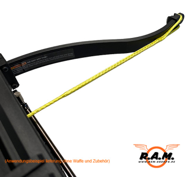 SOLIDCORE Dyneema PRO Tuning Sehne gelb, handgemacht für STEAMBOW AR6 Stinger 1 & 2