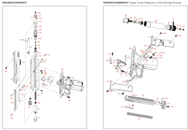 Kingman Eraser / Chaser Ersatzteil Nr. KTP0048 Magazine Ball Stopper