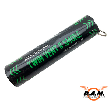 Enola Gaye Rauchgranate, Twin Vent II Burst Wire Pull™, Grün