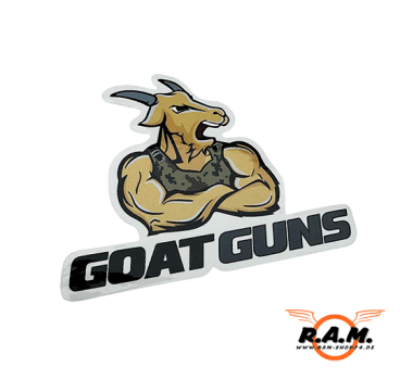 Goat Guns Aufkleber "GOAT" 1 Stück