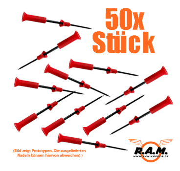 GoGun Short Darts 4,5 mm (.177) gehärteter Stahl 50 Stück (VORBESTELLUNG)