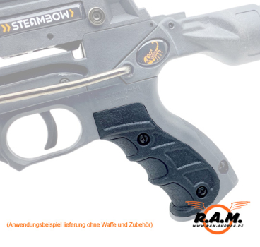 STEAMBOW AR-Serie - Gummigriff, schwarz