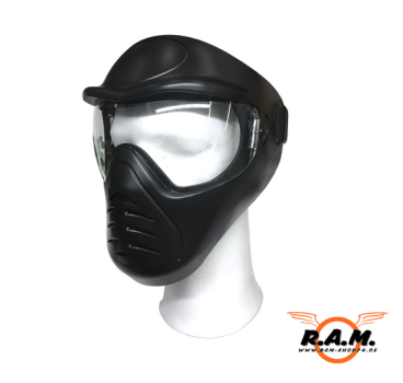 Hakkotsu Alone Maske, Anti-Fog, schwarz