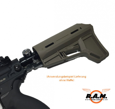 HONORCORE DMA Hinterschaft für alle MAGFED Markierer, oliv