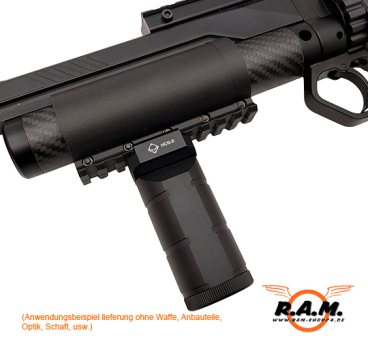 Full Metal HCG-2 Frontgriff für 21mm Schiene **HARDCORE ASSAULT**