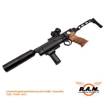 Full Metal HCG-4 Frontgriff für 21mm Schiene **HARDCORE ASSAULT**