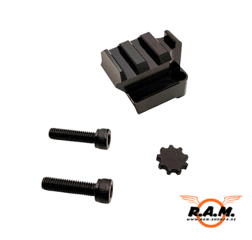 SOLIDCORE Huben GK1 Schaftadapter / Stockadapter / Mount - Picatinny / 21mm ALU7075