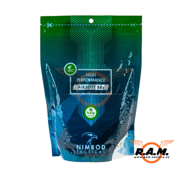 Nimrod 0.25g Bio BB HighPerformance 4000rds