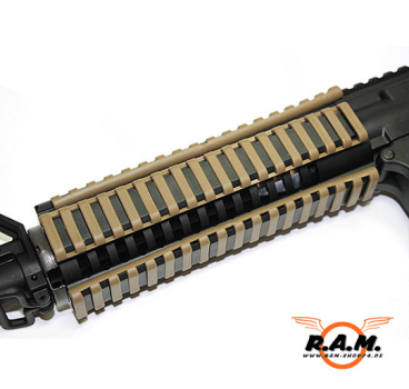 Ladder Rail Cover DELUXE (4 Stück) Desert / Tan von SOLIDCORE