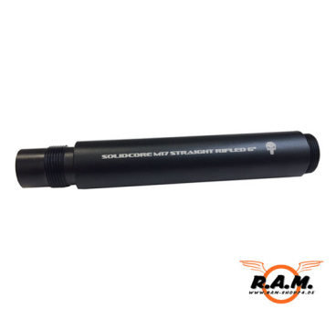 SOLIDCORE M17 Straight Rifled 6" Barrel, Black