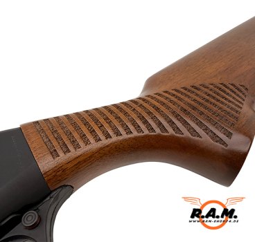 Preview: STEEL DEFENDER .68 CO2 Paintball & Heimverteidigung – Pump-Action Schrotflinte 7 Schuss "High Grip"